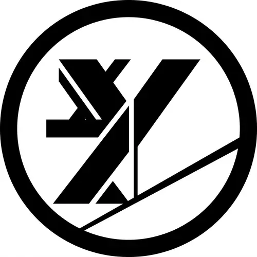 Y Letter Logo in Russian Constructivist Style