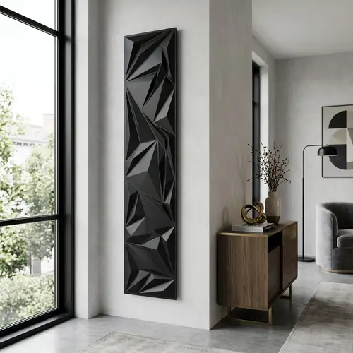 Elegant 3D Rectangular Panel with Contemporary Style