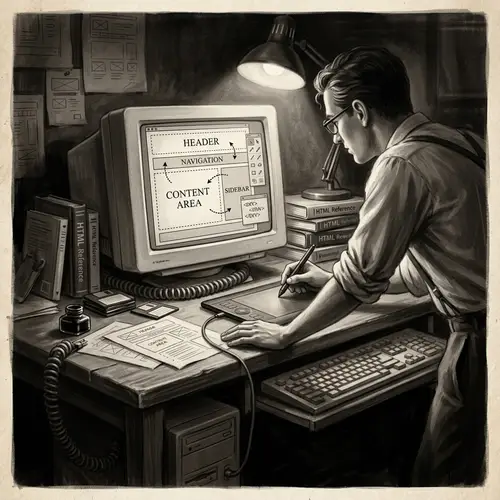 Vintage Customization of Website Pages | Digital Painting