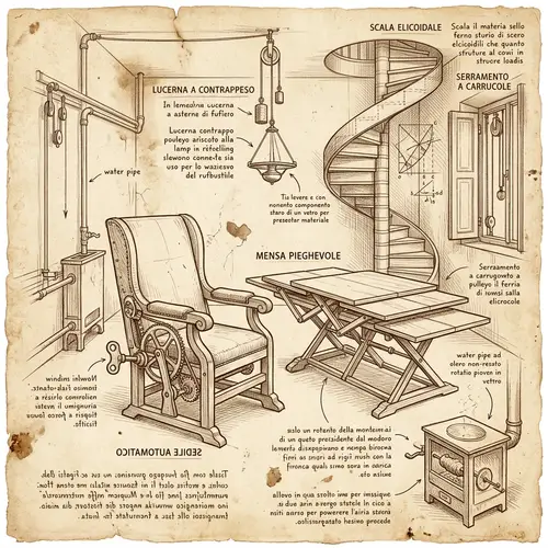 Leonardo da Vinci Inspired Interior Design | Renaissance Style Decor