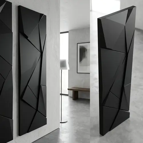Sleek 3D Rectangular Panel | Geometric Design for Interior Spaces