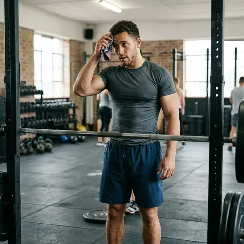 Muscular Man Fitness Inspiration