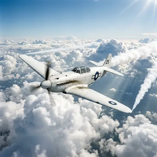 WWII Fighter Jet in Action: YAK-3 & F4U-4 Corsair