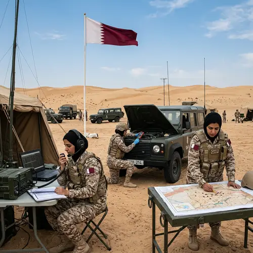 Qatari Women in Army: Tradition & Discipline