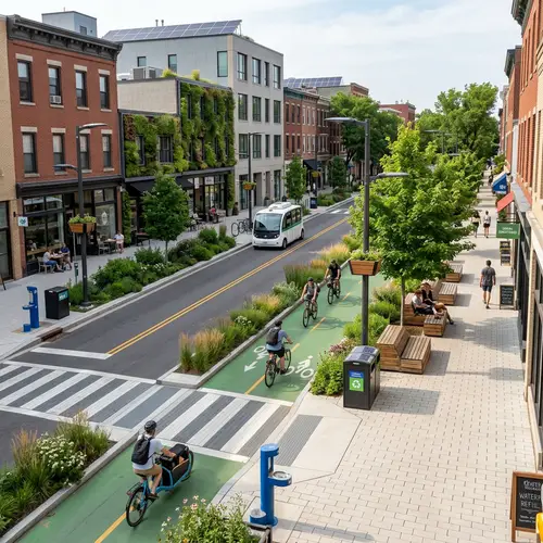 Sustainable Street Design for Bahçelerici, Ankara