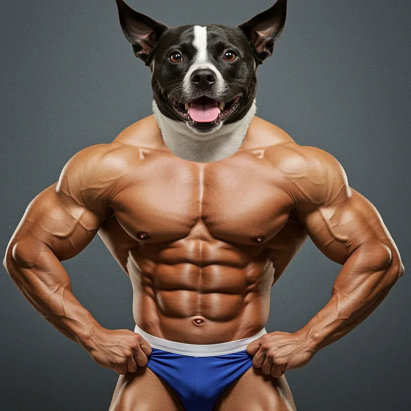 My Dog as a Bodybuilder - Strength and Fun