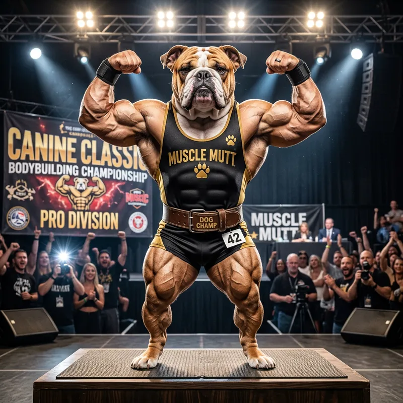 My Dog as a Bodybuilder - Strength and Fun