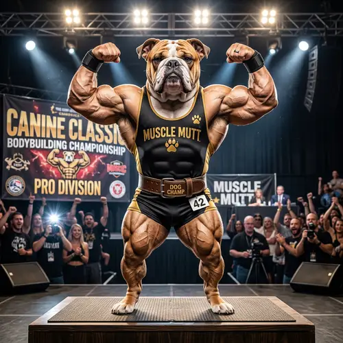 My Dog as a Bodybuilder - Strength and Fun