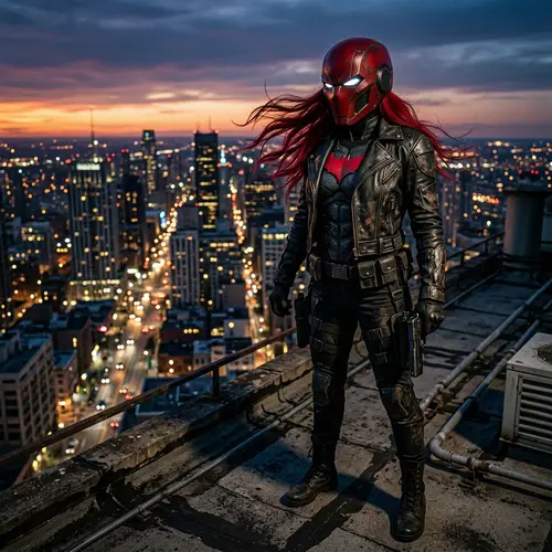 Female Red Hood DC Comics: Alternative Universe Redesign