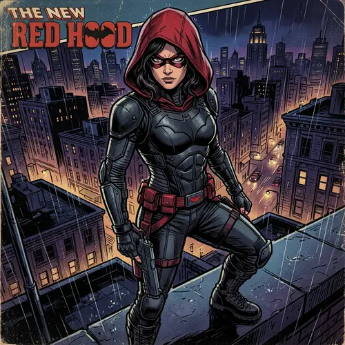 Female Red Hood Comic Drawing | Jason Todd - DC Comics