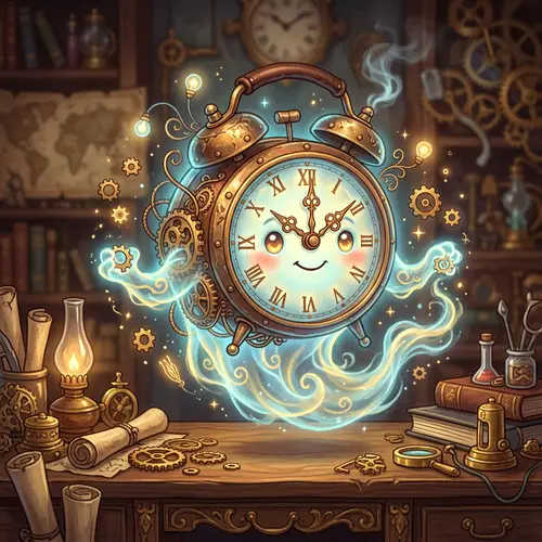 Chronowisp: Playful Ghost Pokémon Design