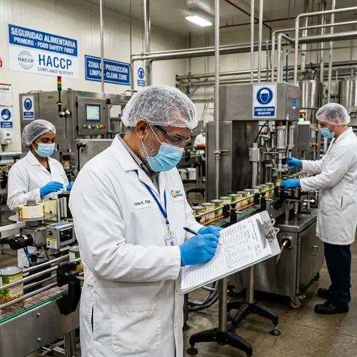 Professional Food Safety Auditor at Work