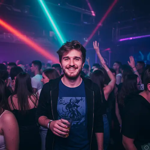 Party Night Excitement at the Nightclub