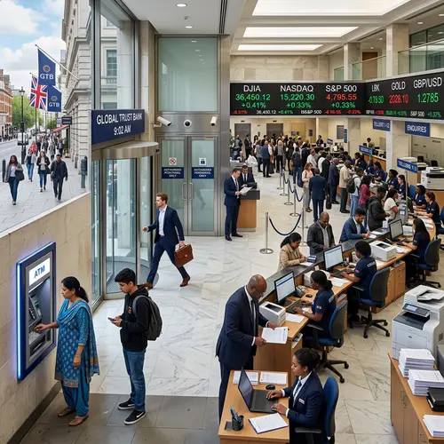 Detailed Ground Report from a Busy Bank Environment