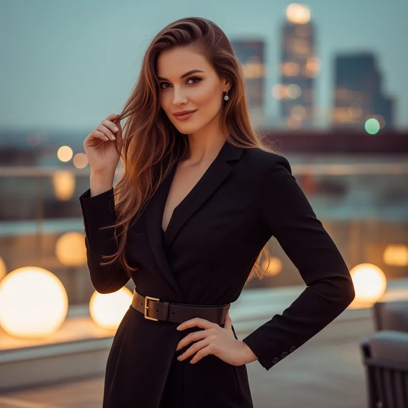 Elegant Busty Beauty - Captivating Charm Elegant Busty Beauty - Captivating Charm