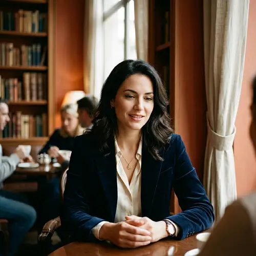 Elegant Busty Beauty - Captivating Charm