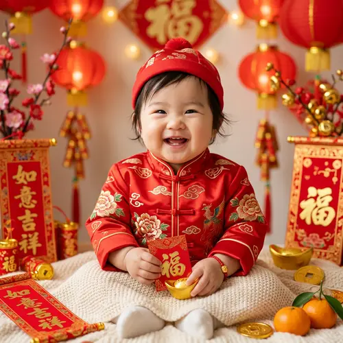 New Year Blessings Profile Picture for Messaging App