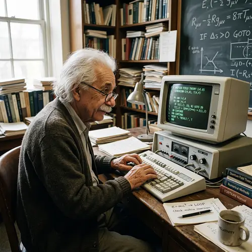 Albert Einstein as a Programmer: A Unique Perspective