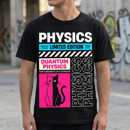Limited Edition Physics Streetwear T-Shirt