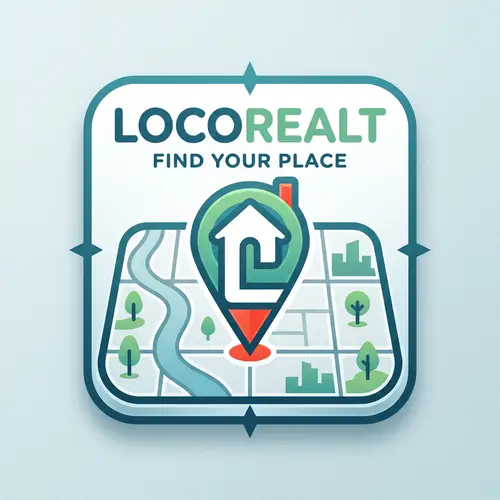 LocoRealt Website Pin Map Logo