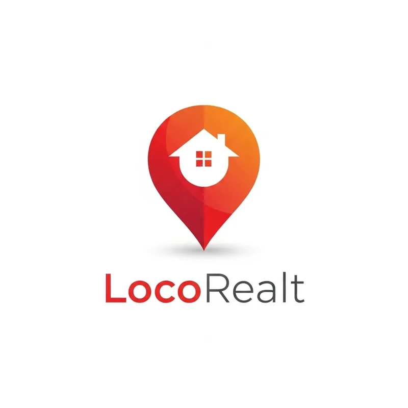 LocoRealt Website Pin Map Logo