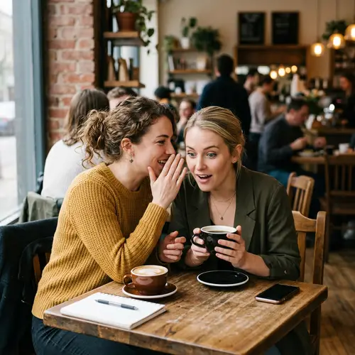 Engaged in Gossip: Scandal Between Two Individuals