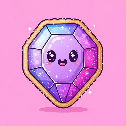 Cartoon Gem Biscuit - Sweet Treats for Everyone