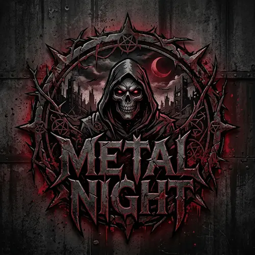 Sinister Logo Design for Metal Night Band