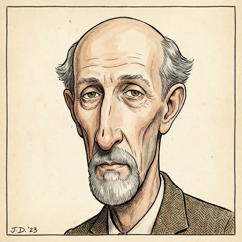 Character Design: 55-Year-Old Man with Baldness & Unique Facial Features