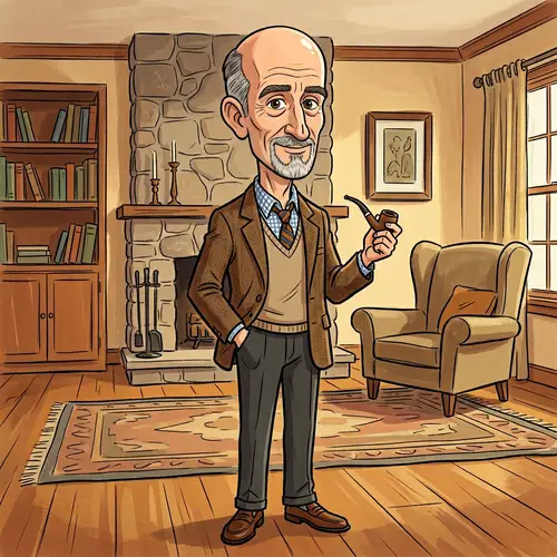 Eric, 55, Caucasian Man - Mid-20th Century Animated Style