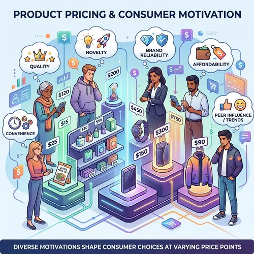 Product Pricing & Consumer Motivation Visualization