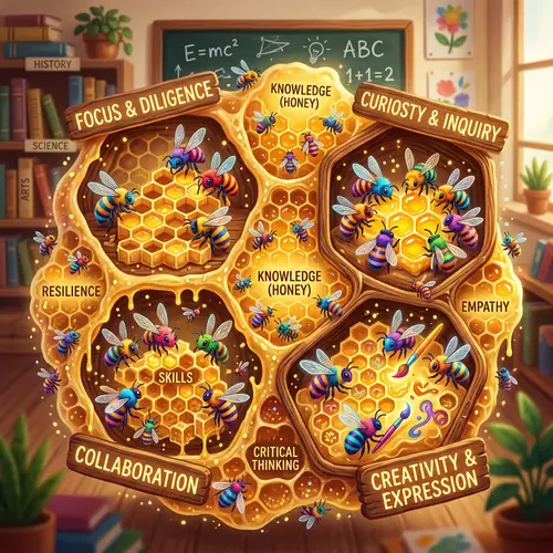 Classroom Structure: Categories of Students Represented in a Hive