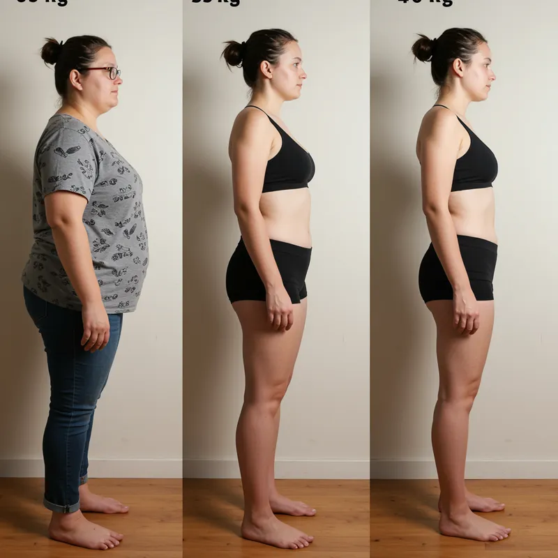 Weight Loss Journey: 63kg to 46kg Transformation