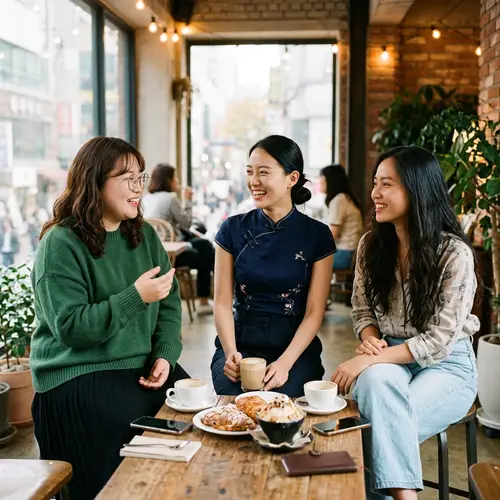 Korean, Chinese & Vietnamese Girls in Their 20s