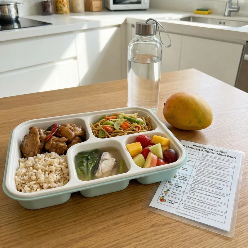 Nutritious Filipino Meal Plan: Portion-Controlled Selection