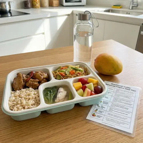 Filipino Meal Plan: Portion-Controlled & Nutritious