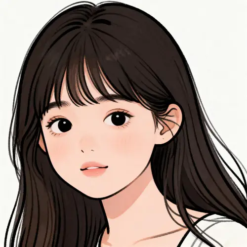Easy Draw: Girl with Long Hair