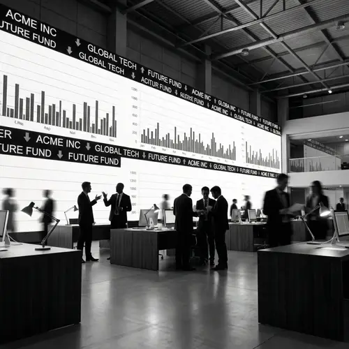 Pasar Modal Stock Market - Timeless Chic Business World