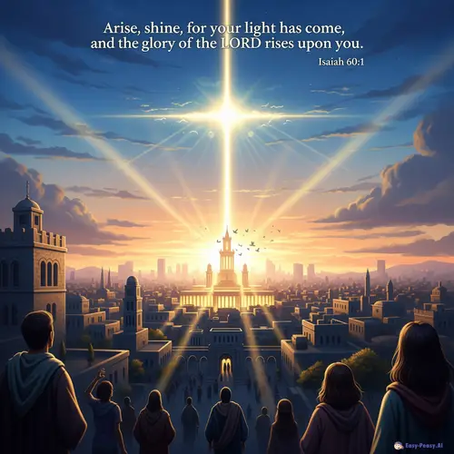 Isaiah 60:1 - Rise and Shine
