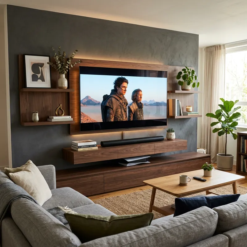 Stylish TV Wall Designs for Your Living Room