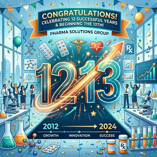 Pharmaceutical Marketing Company Celebrating 12 Years of Success | Company Name