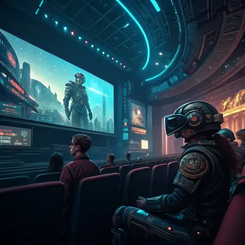 Digital Art VR: AI Cinema Experience