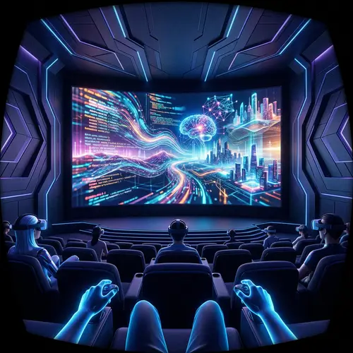 Digital Art VR: AI Cinema Experience