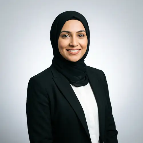 Elegant Professional Hijab Portrait for Women