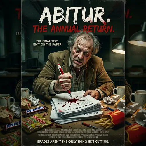 Horror Movie Poster: Abitur - The Annual Return