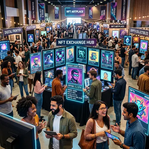 Trade 30 Unique NFTs at Community Marketplace | Diverse Digital Economy