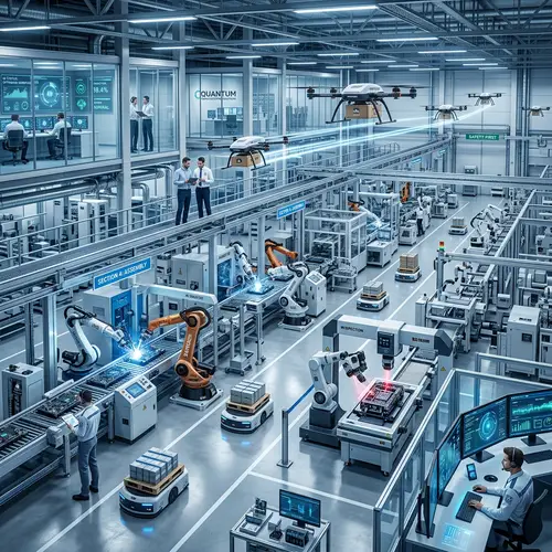 Futuristic Factory Automation: Revolutionizing Industry