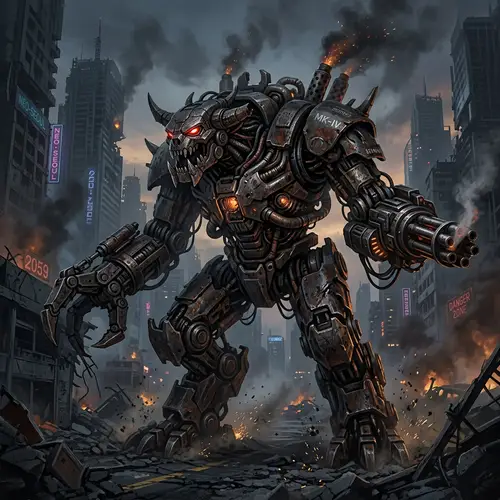 Mechanical Monster - Powerful Machine Designs