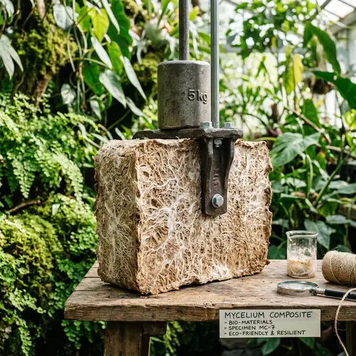 Natural Mycelium Composite | Strength & Resilience Displayed