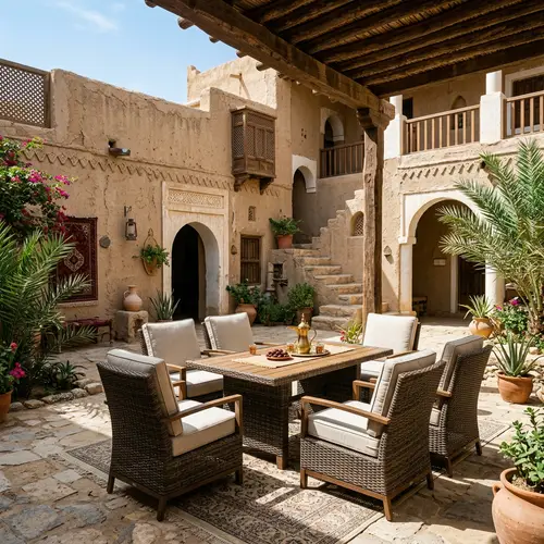 Durable Outdoor Furniture for Saudi Arabian Courtyards